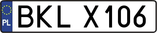 BKLX106