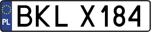 BKLX184