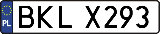 BKLX293