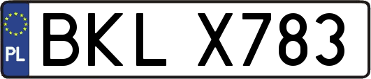 BKLX783