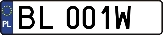 BL001W