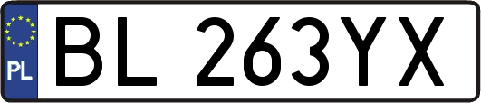 BL263YX