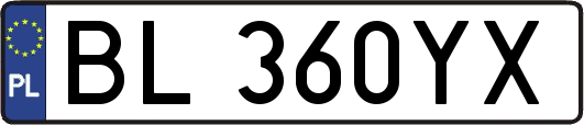 BL360YX