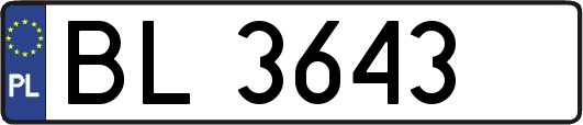 BL3643
