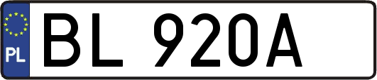 BL920A