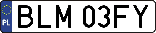 BLM03FY
