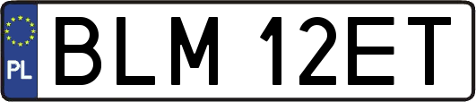 BLM12ET