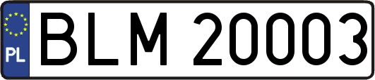 BLM20003
