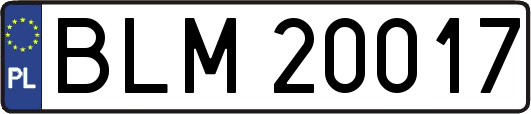BLM20017