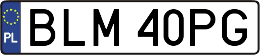 BLM40PG