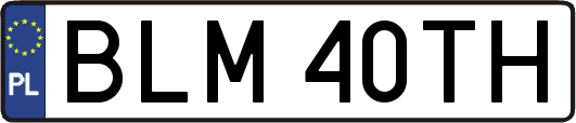 BLM40TH