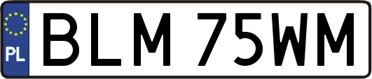 BLM75WM
