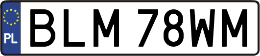 BLM78WM