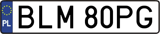 BLM80PG