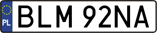 BLM92NA
