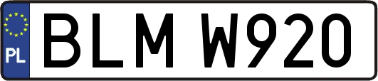 BLMW920