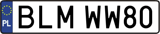 BLMWW80