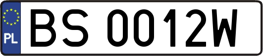 BS0012W