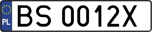 BS0012X