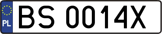 BS0014X