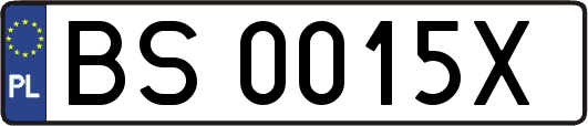 BS0015X