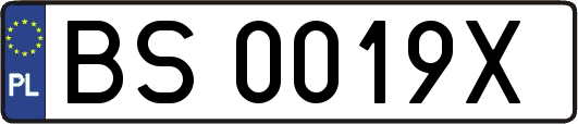 BS0019X