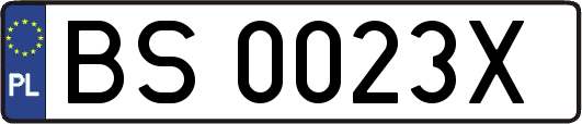 BS0023X