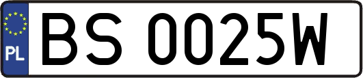 BS0025W