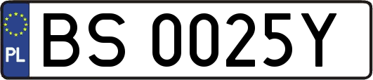 BS0025Y