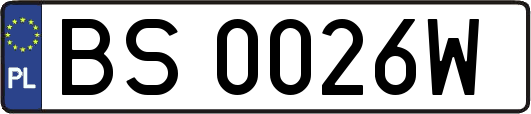 BS0026W