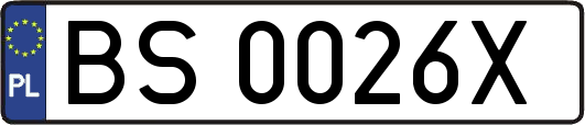BS0026X