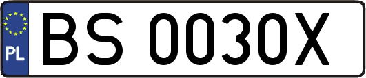 BS0030X