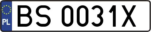 BS0031X