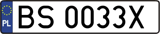 BS0033X