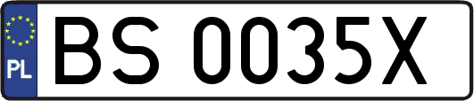 BS0035X