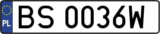BS0036W