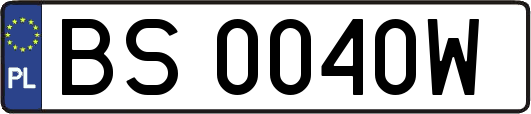BS0040W