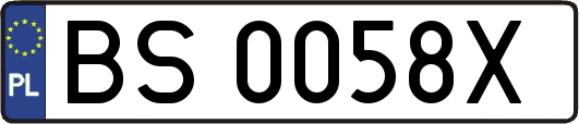 BS0058X
