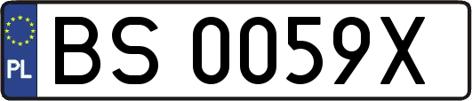 BS0059X