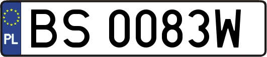 BS0083W