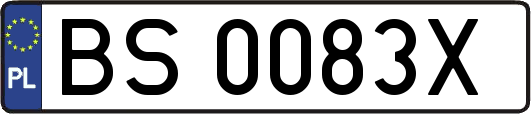 BS0083X