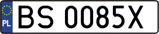 BS0085X