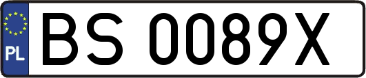 BS0089X