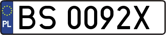 BS0092X