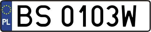 BS0103W