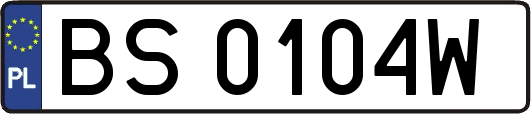 BS0104W