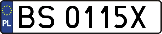 BS0115X