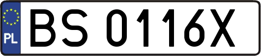 BS0116X
