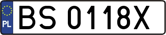 BS0118X