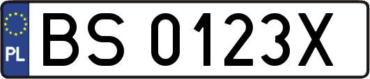BS0123X